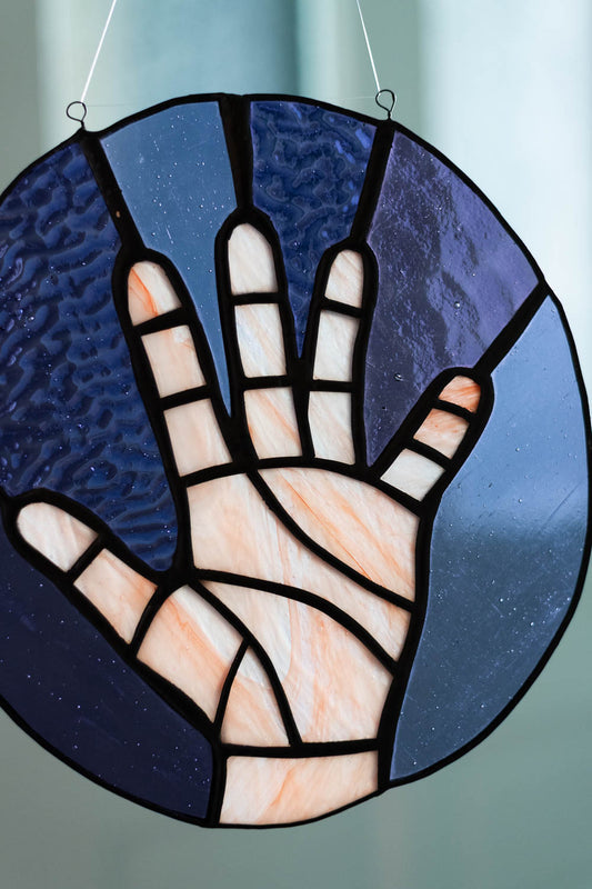 Magic | Stained Glass Hand