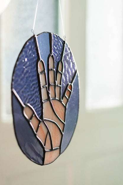 Magic | Stained Glass Hand